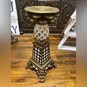 Hand painted Candle holder